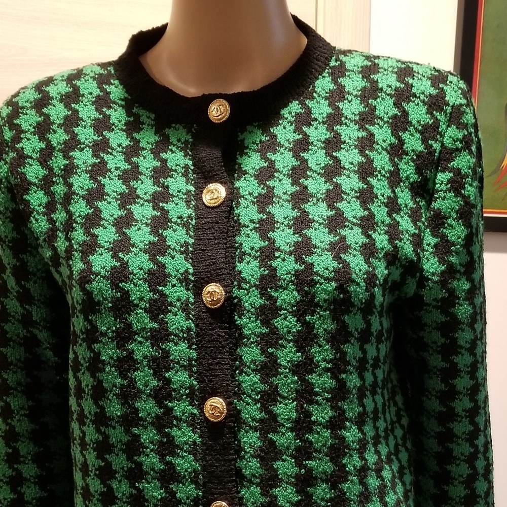 Chanel knit jacket from the 1980s